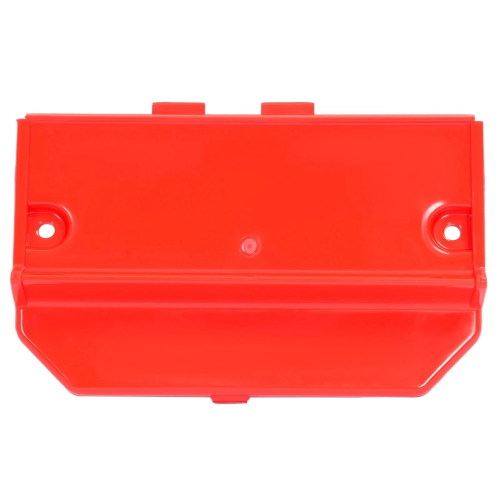 Red Plastic Battery Cover For Honda FourTrax Durable Replacement Part 1