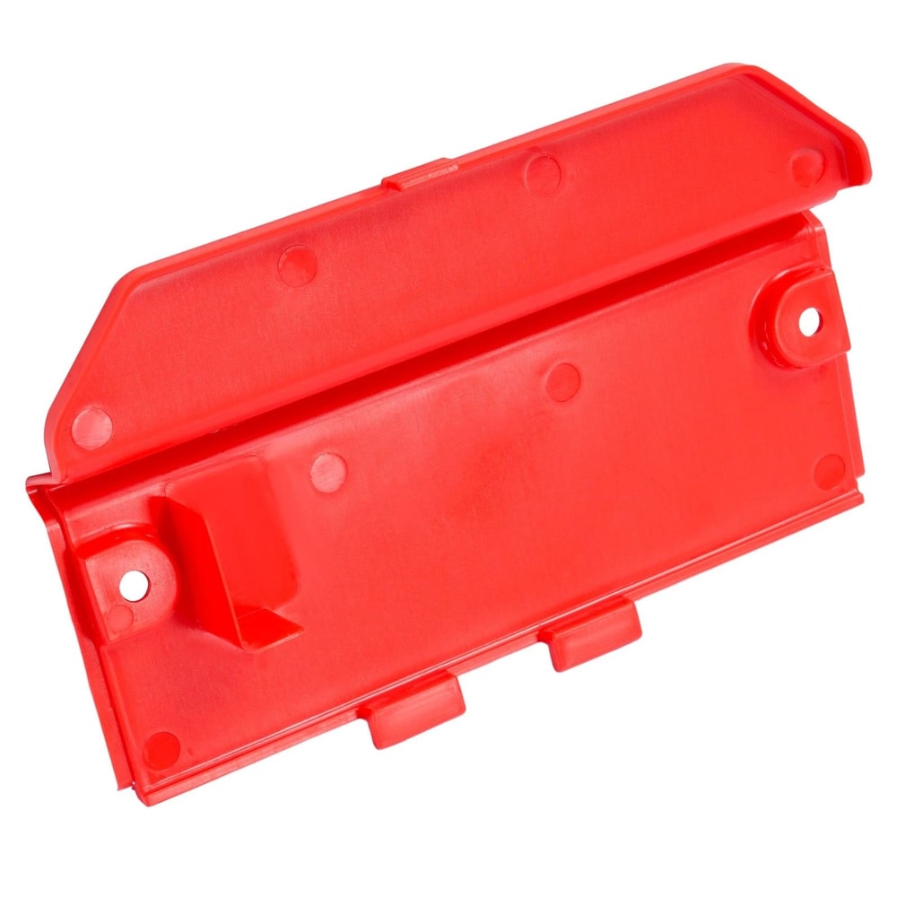 Red Plastic Battery Cover For Honda FourTrax Durable Replacement Part 2