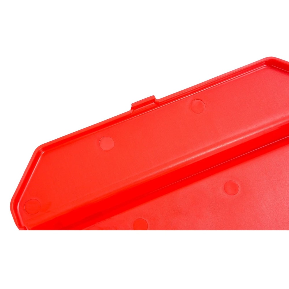 Red Plastic Battery Cover For Honda FourTrax Durable Replacement Part 5