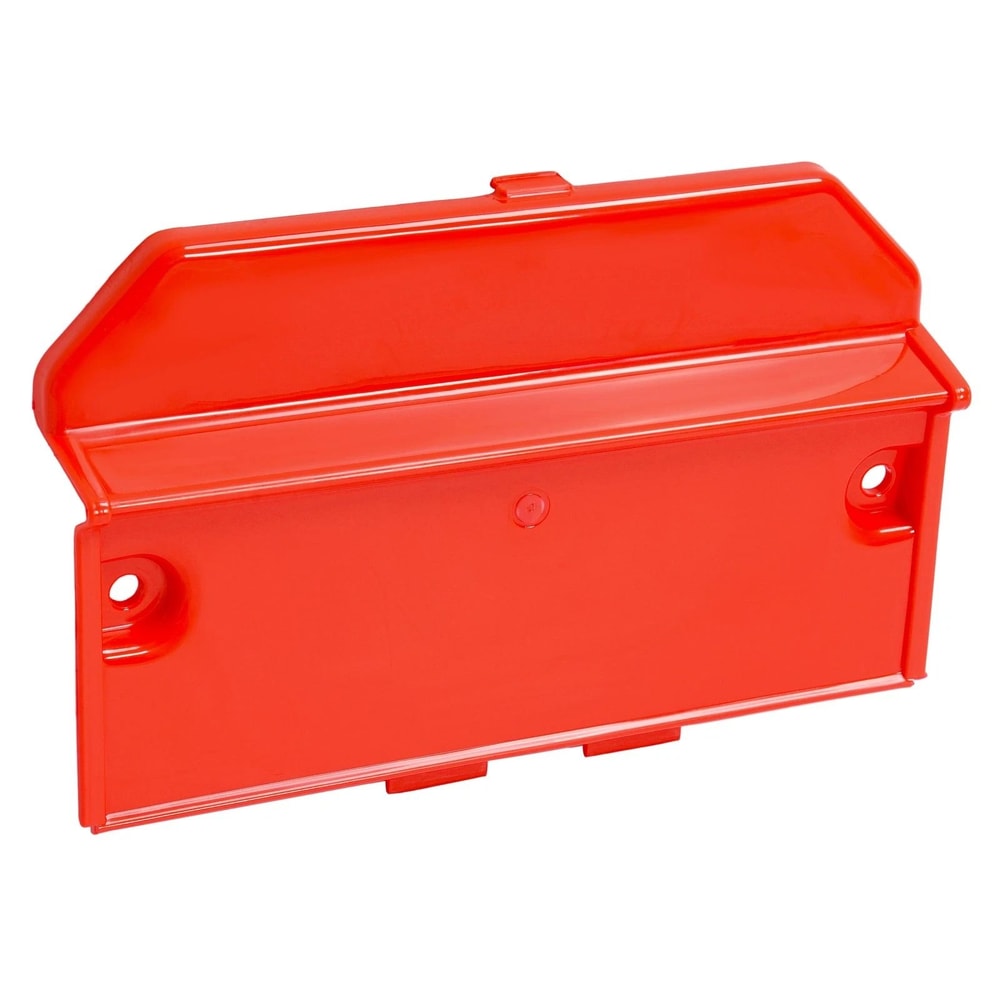 Red Plastic Battery Cover For Honda FourTrax Durable Replacement Part 0