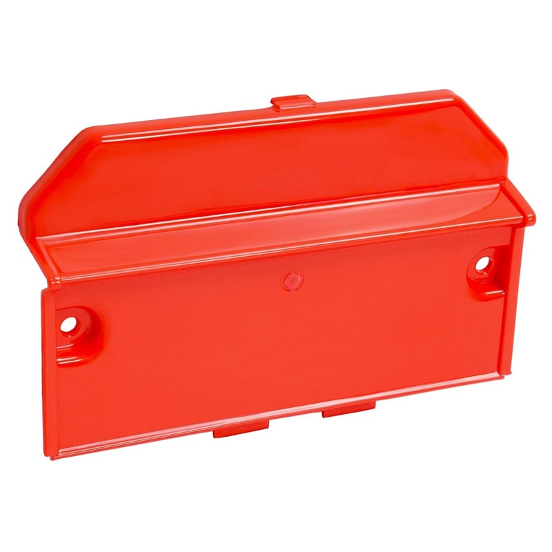 Red Plastic Battery Cover For Honda FourTrax Durable Replacement Part 0