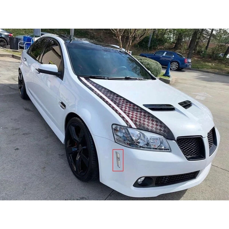 Clear Front Fender Side Markers Lights Housing For Pontiac Upgrade Your Car Look 5