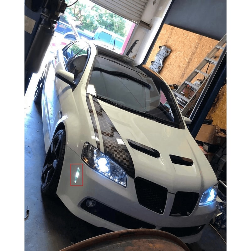 Clear Front Fender Side Markers Lights Housing For Pontiac Upgrade Your Car Look 8