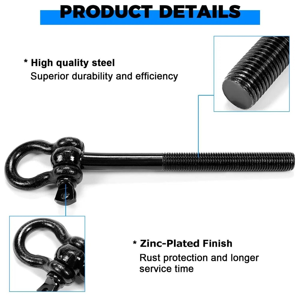 Replacement Tow Hook Bar For Chevrolet C8 Corvette Mid Engine Models 10