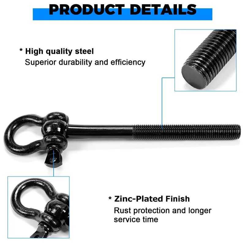 Replacement Tow Hook Bar For Chevrolet C8 Corvette Mid Engine Models 10