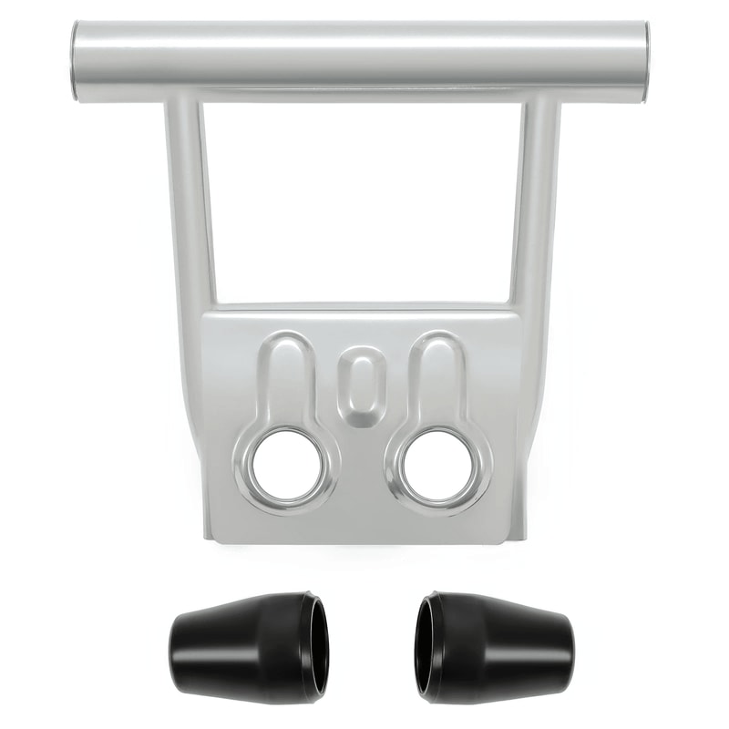 Premium ATV Front Bumper Guard With Rubber End Caps Yamaha Banshee Parts Replacement 4