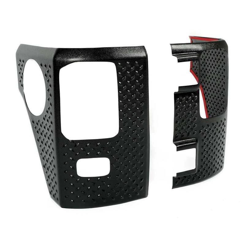 Jeep Wrangler JK Rear Corner Guards Tail Light Covers Heavy Duty Body Armor Kit 1