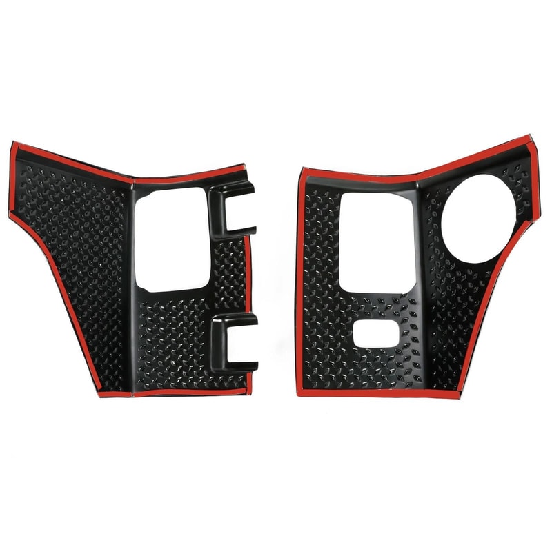Jeep Wrangler JK Rear Corner Guards Tail Light Covers Heavy Duty Body Armor Kit 3