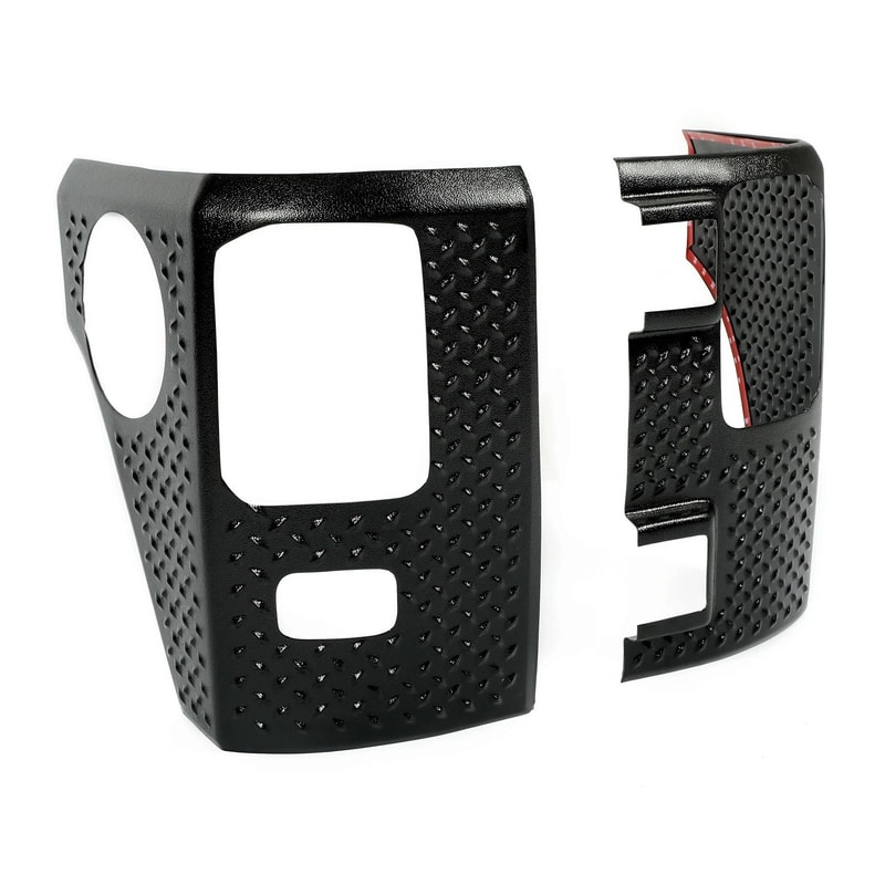 Jeep Wrangler JK Rear Corner Guards Tail Light Covers Heavy Duty Body Armor Kit 9