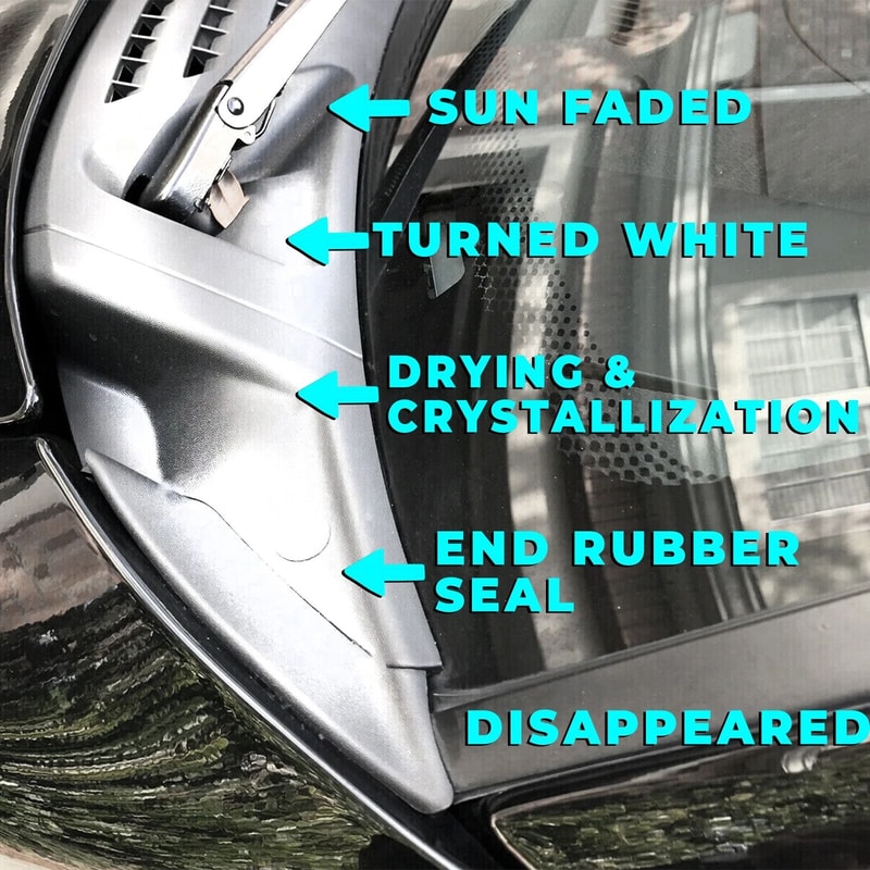 Left Right Windshield Wiper Cowl Cover Panel For Ford 5