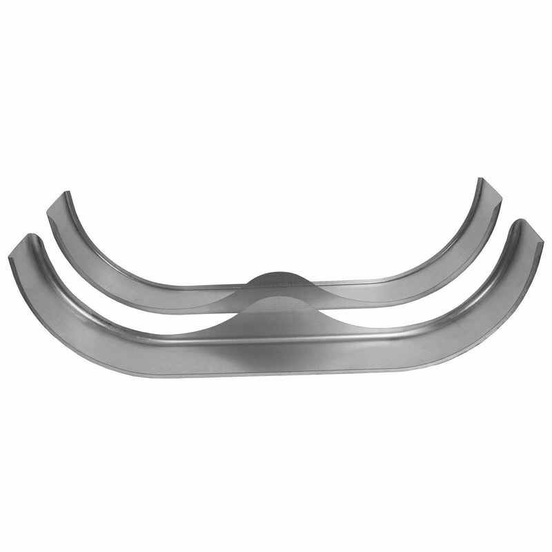 Tandem Teardrop Alloy Steel Fenders For Enclosed Trailers Durable And Stylish Trailer Protection 4