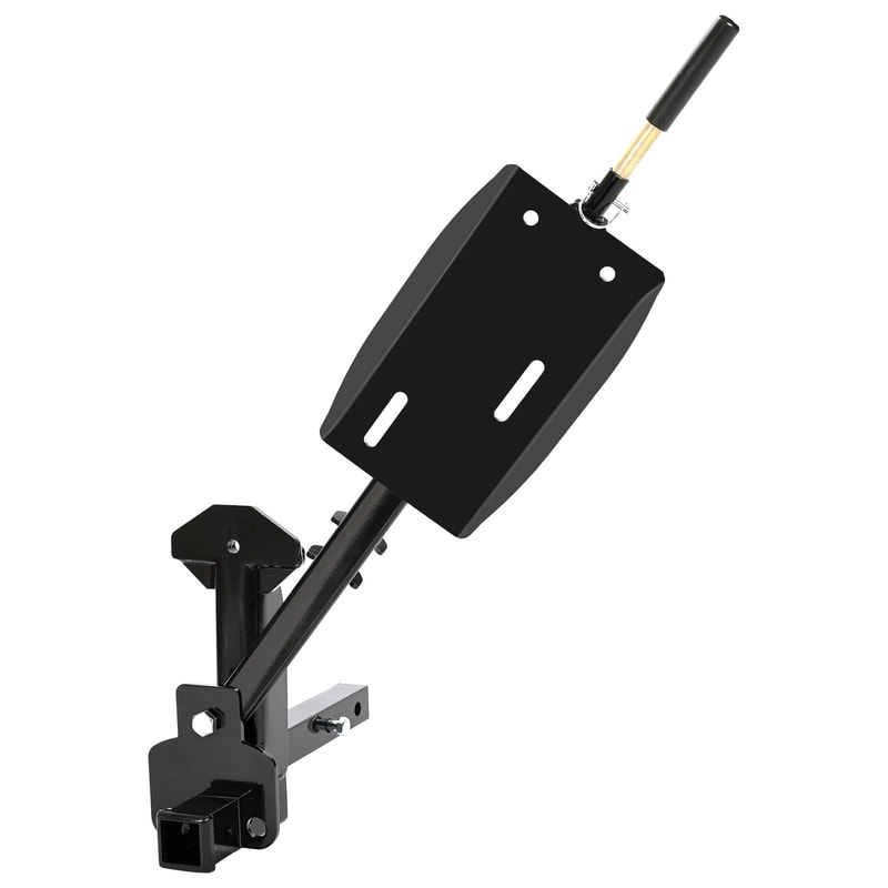 Heavy Duty RV Spare Tire Carrier With Receiver Spare Tire Mount For Wheels 2