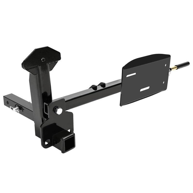 Heavy Duty RV Spare Tire Carrier With Receiver Spare Tire Mount For Wheels 3