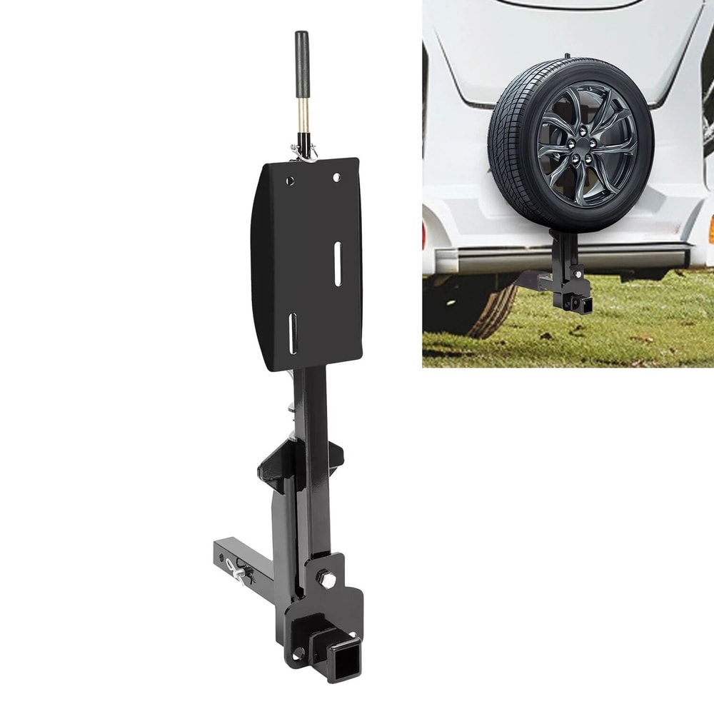 Heavy Duty RV Spare Tire Carrier With Receiver Spare Tire Mount For Wheels 0