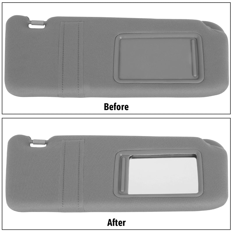 Toyota Camry Right Passenger Side Sun Visor With Sunroof Replacement 13