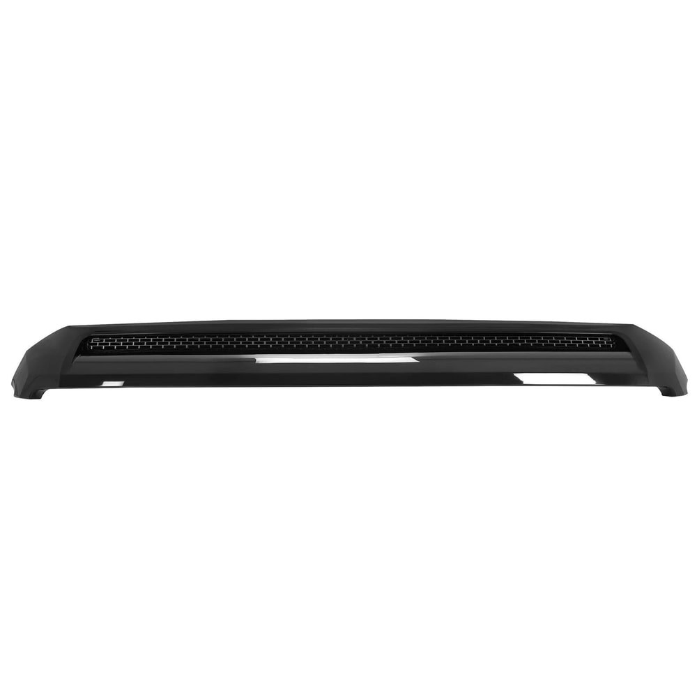 Premium Gloss Black Hood Bulge Molding Grille Trim For Toyota Tundra 3