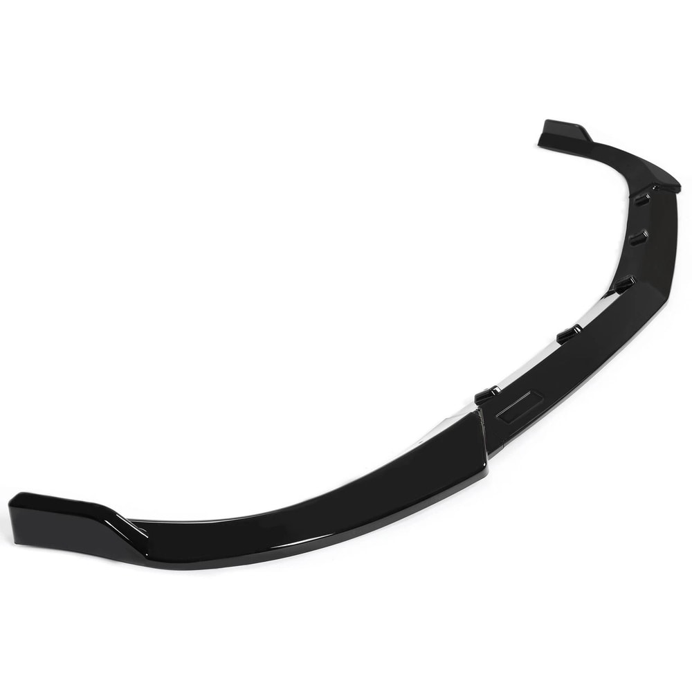 Gloss Black Front Bumper Lip Splitter For Mercedes Benz W204 Sport C Class 14