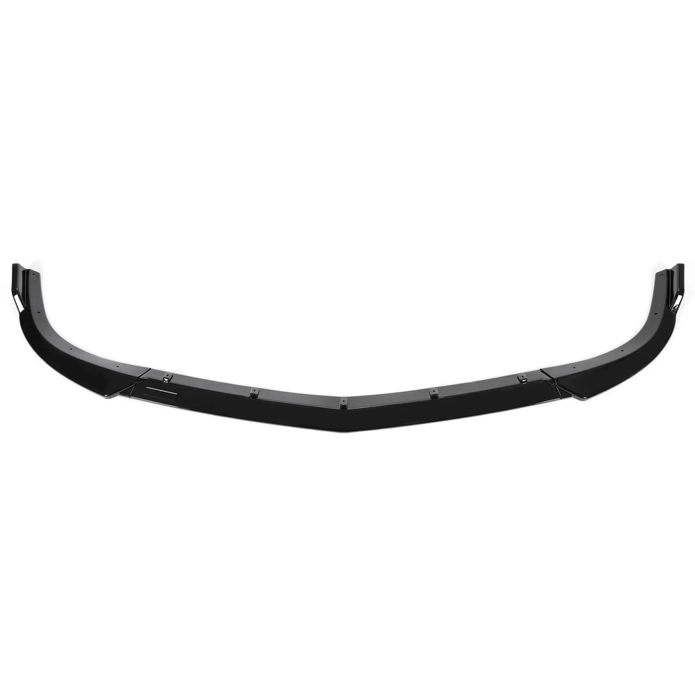 Gloss Black Front Bumper Lip Splitter For Mercedes Benz W204 Sport C Class 3