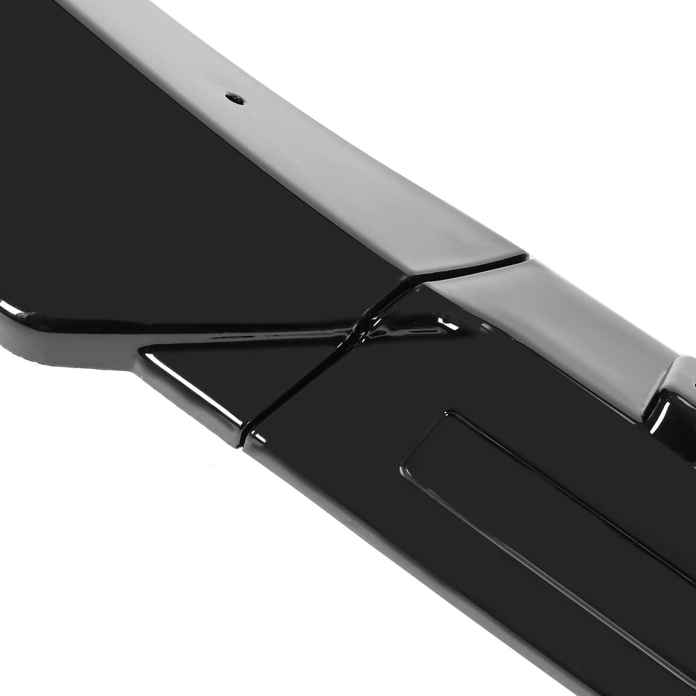 Gloss Black Front Bumper Lip Splitter For Mercedes Benz W204 Sport C Class 8