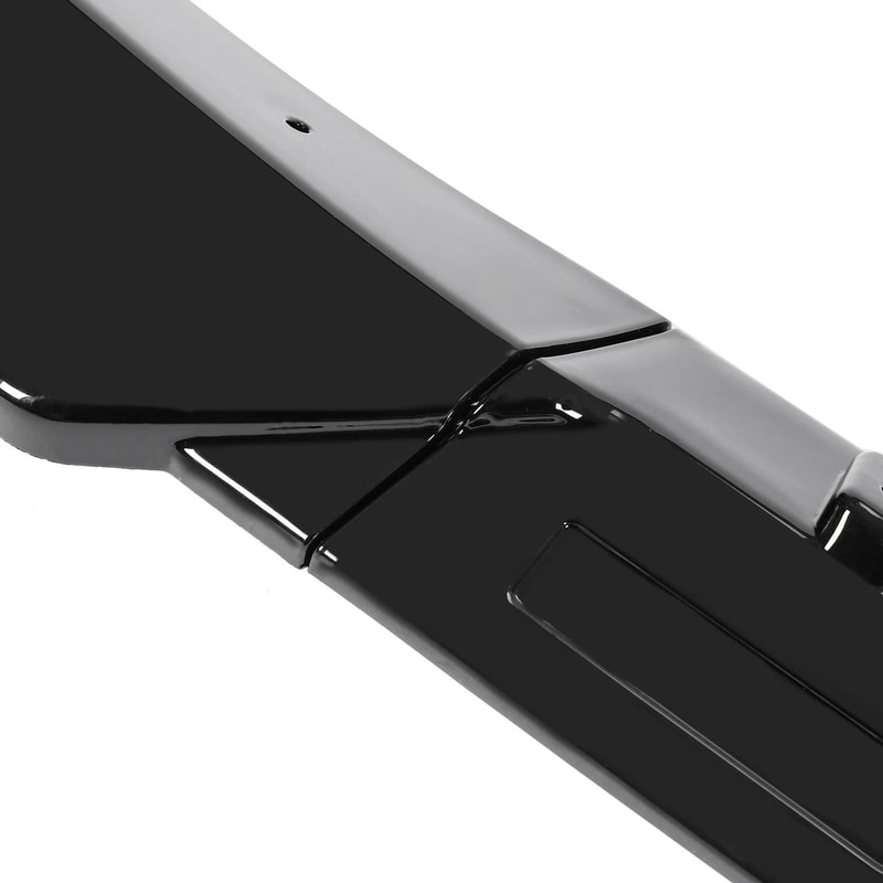 Gloss Black Front Bumper Lip Splitter For Mercedes Benz W204 Sport C Class 8