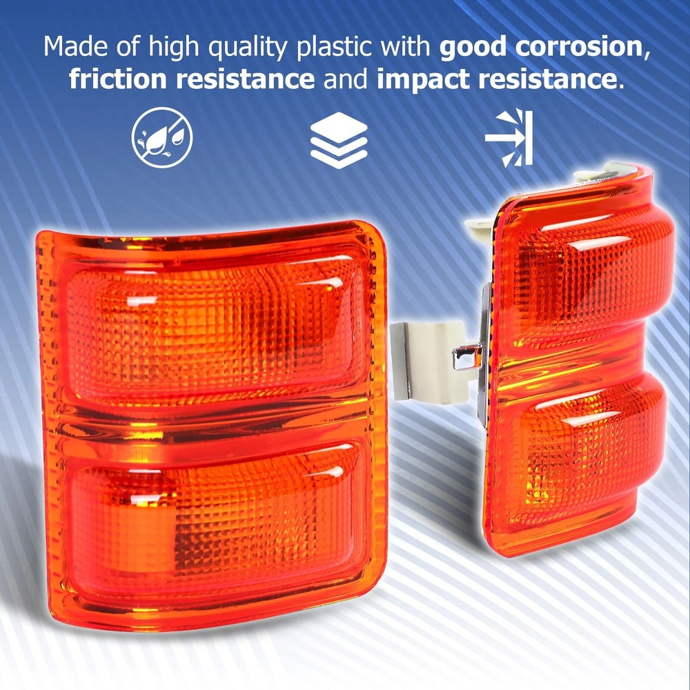 Amber Side Mirror Marker Signal Lights For Ford 16