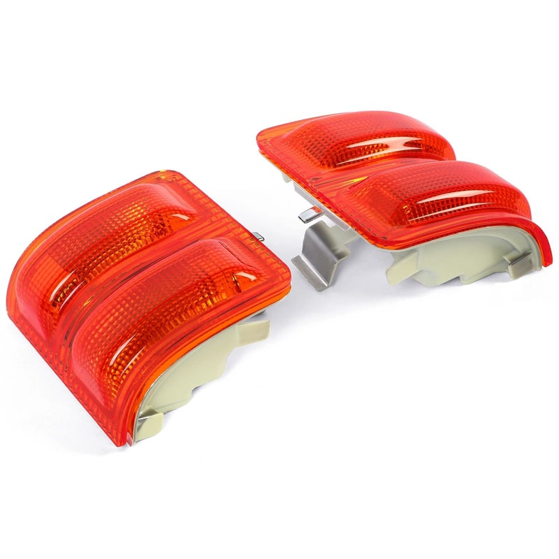 Amber Side Mirror Marker Signal Lights For Ford 8