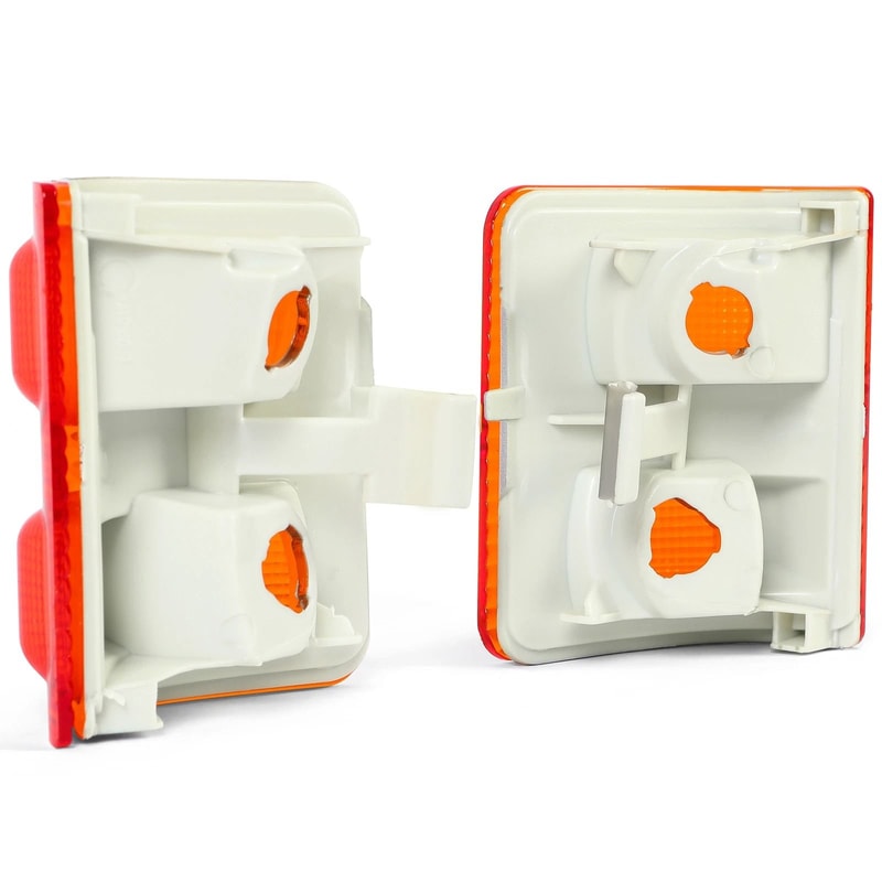 Amber Side Mirror Marker Signal Lights For Ford 9