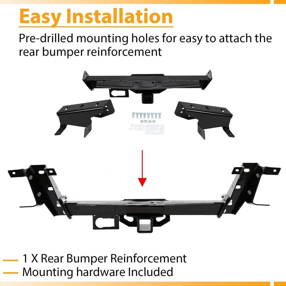 Premium Ford Rear Bumper Reinforcement For With Class Tow Hitch 11