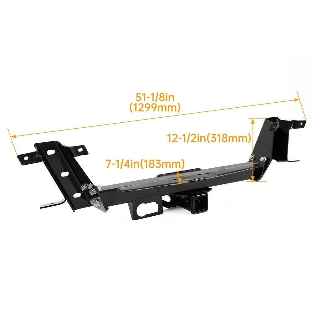Premium Ford Rear Bumper Reinforcement For With Class Tow Hitch 16