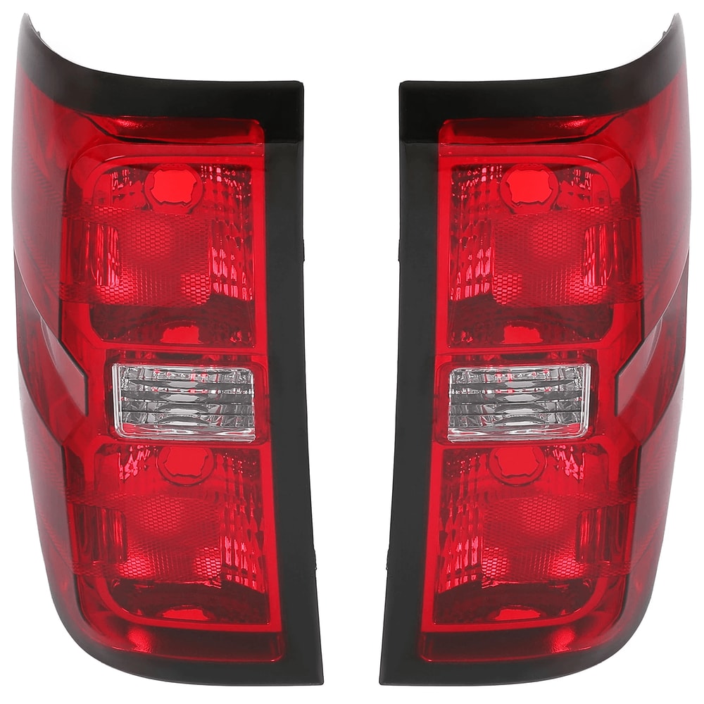 Premium Rear Tail Lights Brake Lamps Set For Chevy Silverado Direct Fit Replacement 0