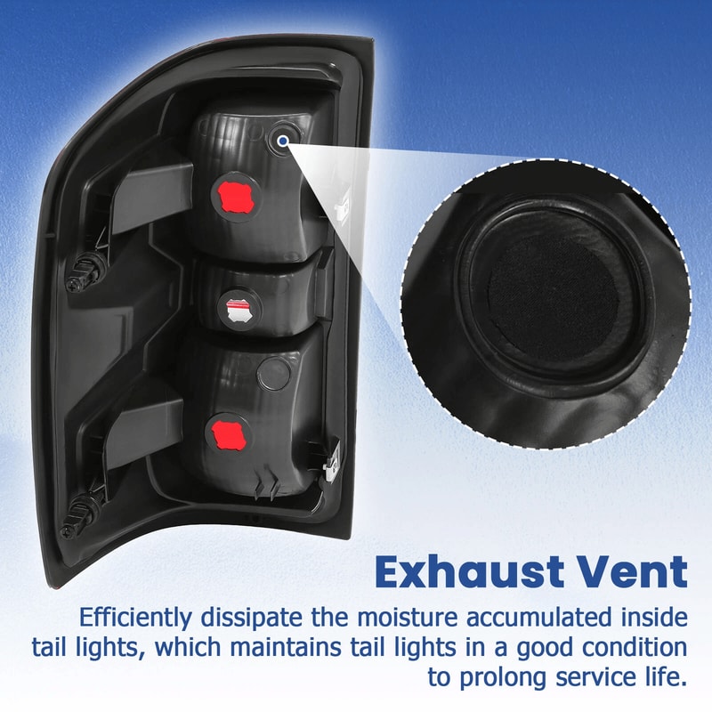 Premium Rear Tail Lights Brake Lamps Set For Chevy Silverado Direct Fit Replacement 12