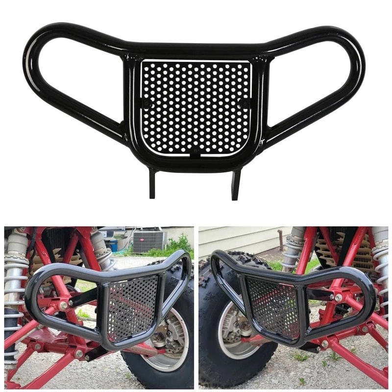 Honda TRX Front Bumper ATV Black Aluminum Durable Protection For Your ATV 6