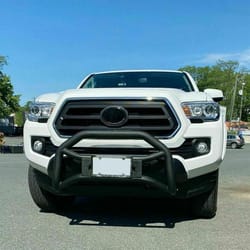 premium toyota tacoma front bumper grille guard bull bar heavy duty protection