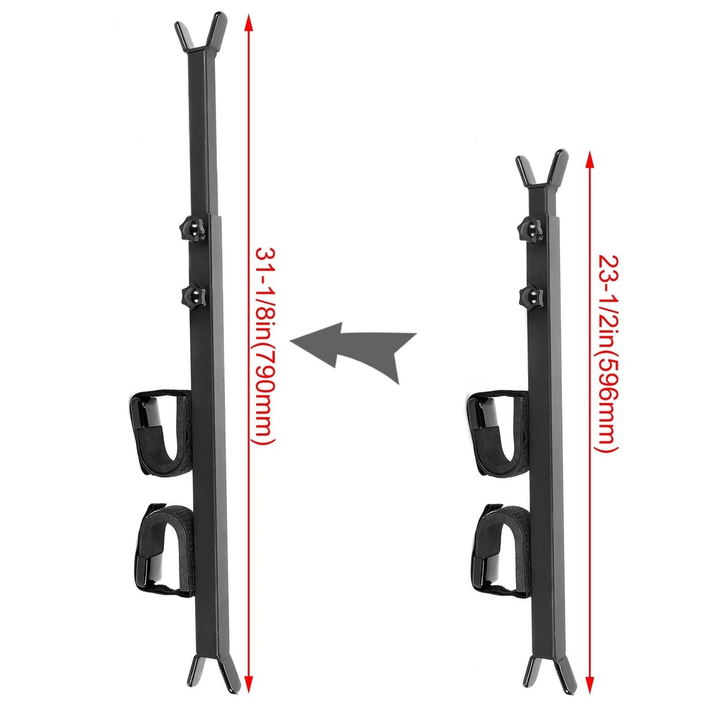 Overhead Roof Gun Rack Carrier Holder For Honda Pioneer Polaris Ranger Can Am 12