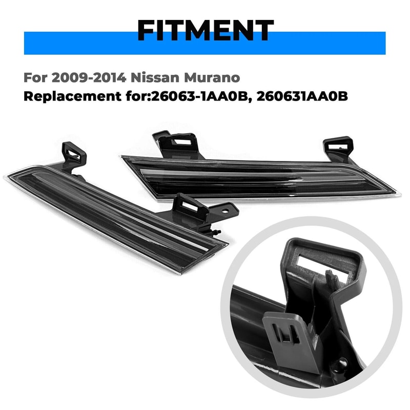 Nissan Murano LeftRight Reflector Headlight Panel Perfect Fit For Your Vehicle 10