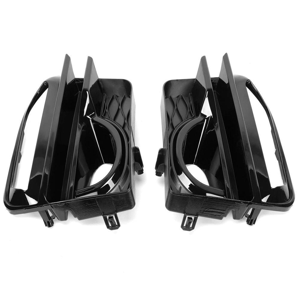 Front Bumper Fog Light Cover Bezel Trim For Infiniti Q50 Sport LH RH LED Compatible 6