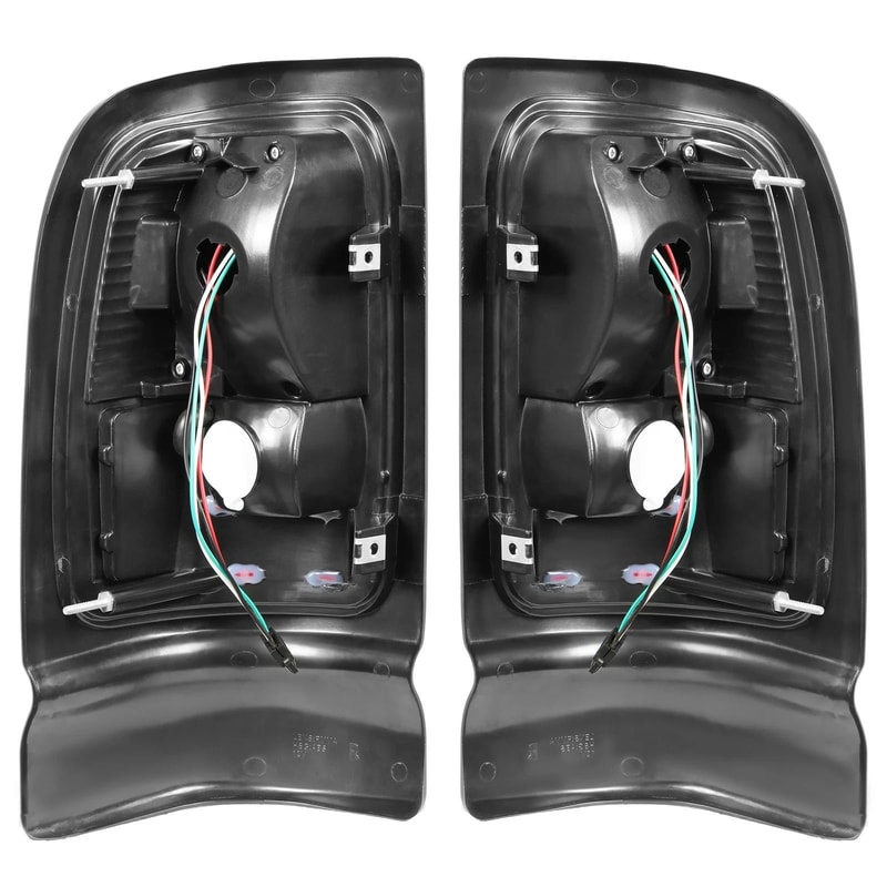 Smoked Black LED Tube Brake Tail Lights For Dodge Ram Durable Stylish Upgrade 5