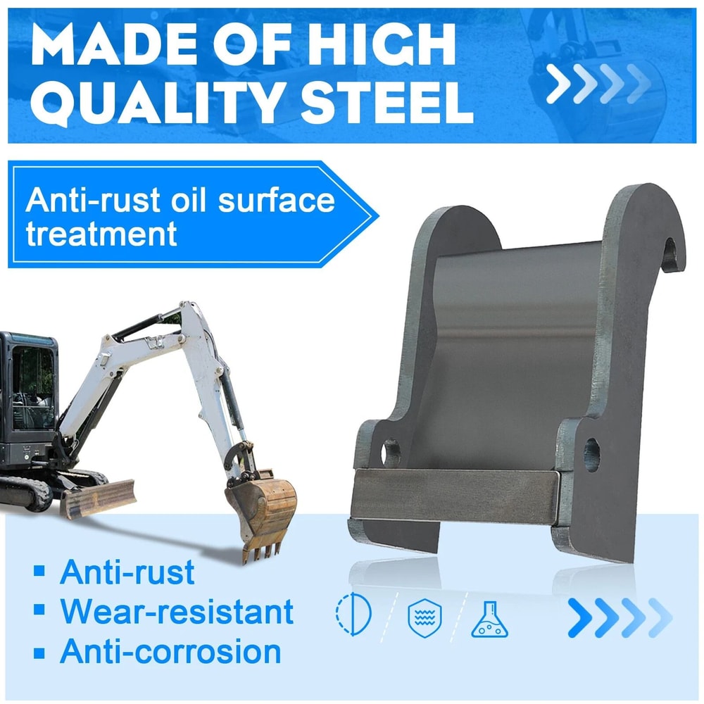 Quick Attachment Excavator Coupler Bracket For Bobcat X Change E Series 12