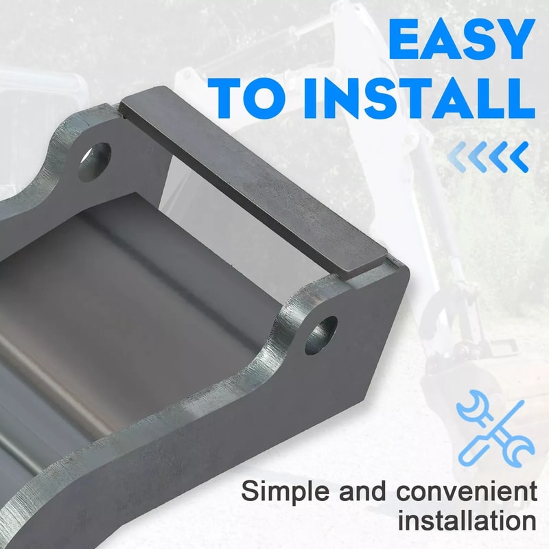 Quick Attachment Excavator Coupler Bracket For Bobcat X Change E Series 13