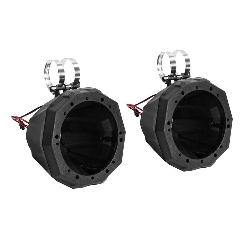 New Speaker Pods For UTVPolarisBoat Roll Bar Tower Enclosures 1
