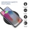 Qi Wireless Fast Charger Pad For IPhone Samsung Galaxy Fast Charging 5