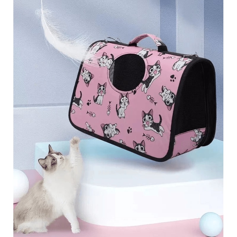 Portable Airline Approved Pet Carrier For Cats Dogs SoftSided Comfortable Travel Bag 10
