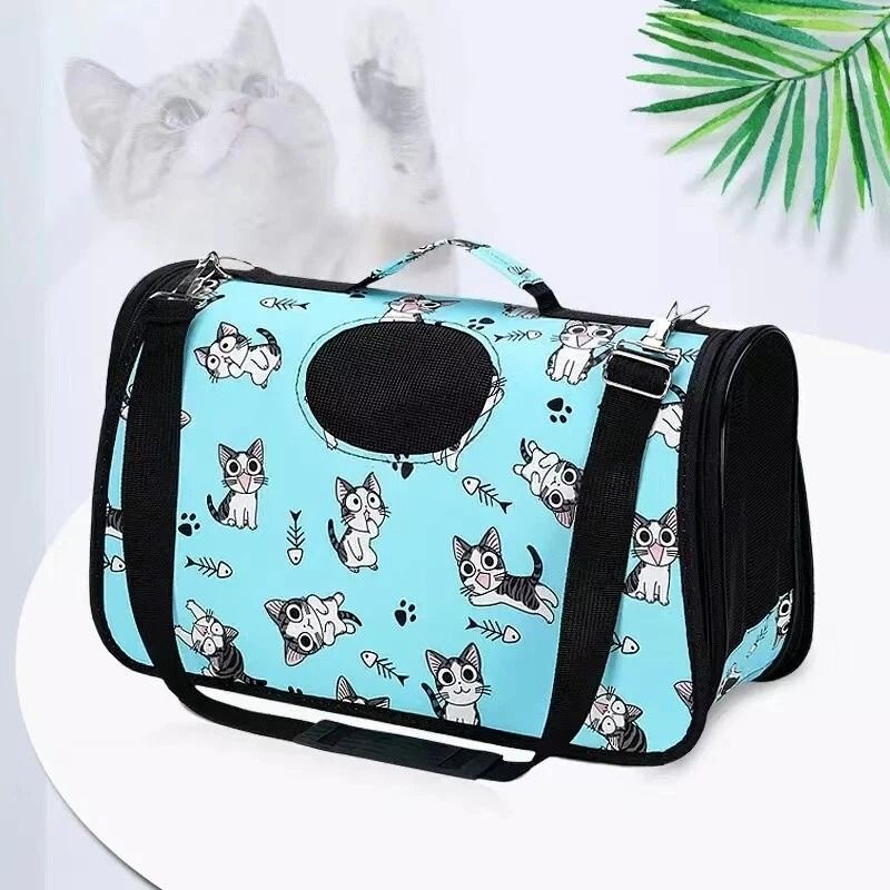 Portable Airline Approved Pet Carrier For Cats Dogs SoftSided Comfortable Travel Bag 11