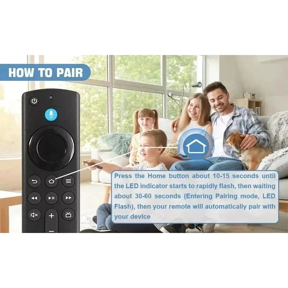 Voice Remote For Amazon Fire TV Stick Lite 4K Alex Compatible Replacement 3