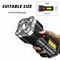 Super Bright LED Tactical Flashlight USB Rechargeable Outdoor Lamp For Camping Hiking 3