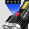 Super Bright LED Tactical Flashlight USB Rechargeable Outdoor Lamp For Camping Hiking 4