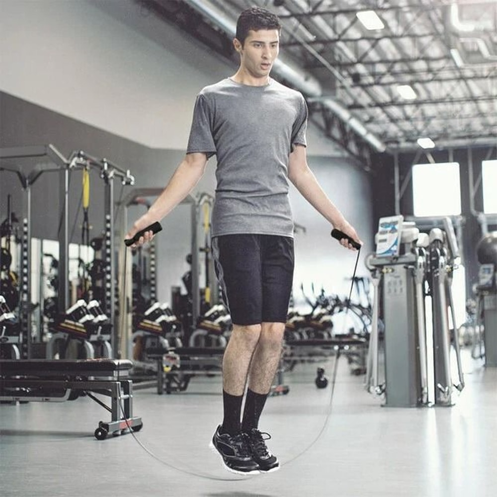 Adjustable Speed Jump Rope For Fitness And Boxing Durable Bearing Design 0