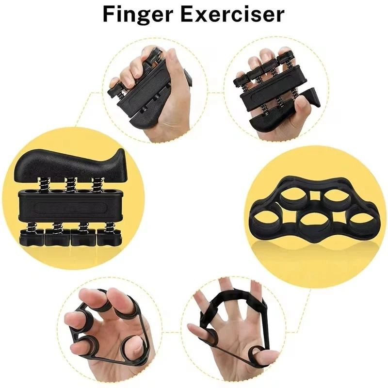Premium Adjustable Hand Grip Strengthener Grip Strength Trainer Set For Full Hand And Forearm Powe 11