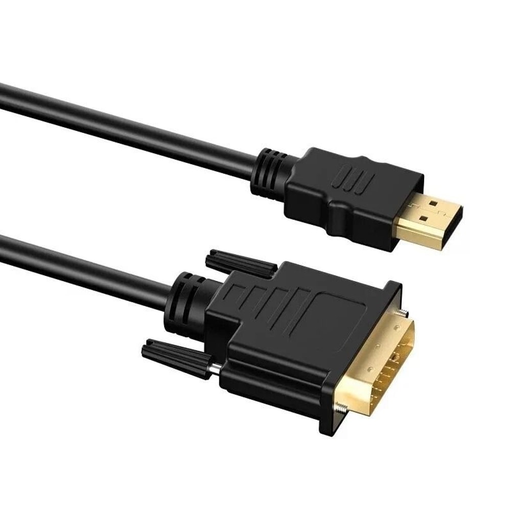 HDMI To DVI D 241 Pin Adapter Cable 6 FT For HD Monitors 2