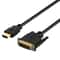 HDMI To DVI D 241 Pin Adapter Cable 6 FT For HD Monitors 3